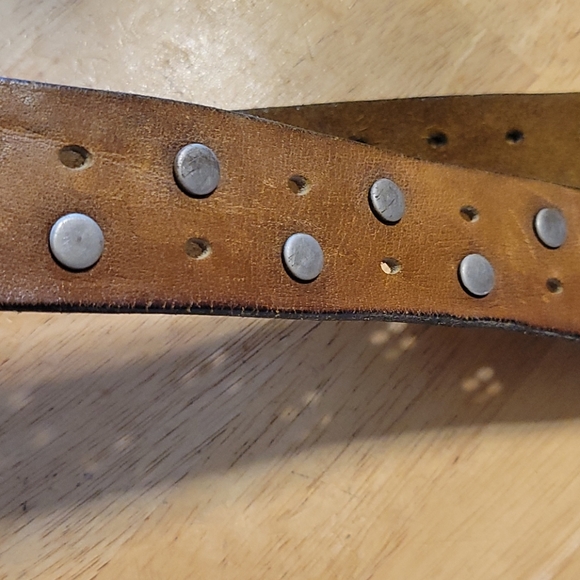 Vintage Leather Belt - Picture 3 of 3